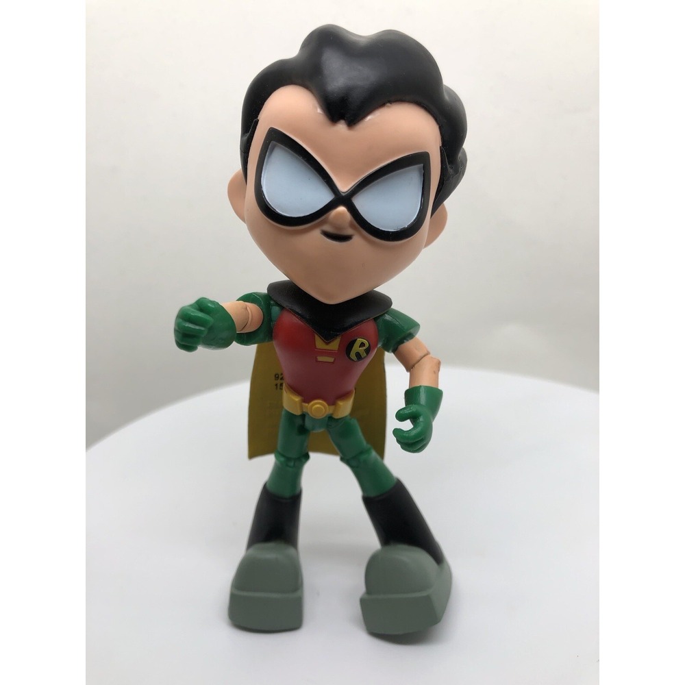 Rare 2014‎ JAZWARES TEEN TITANS GO! 5" INCH ACTION FIGURE ROBIN NEW NO PACKAGING